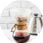 Café filtrado V60