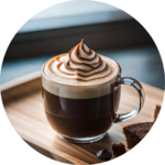 café mocca en la cafetería oromía